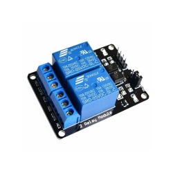 5V 2 Kanal Röle Kartı | Arduino, STM32, Raspberry Pi Uyumlu Röle Modülü