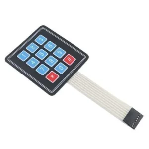 3x4 Membran Tuş Takımı
